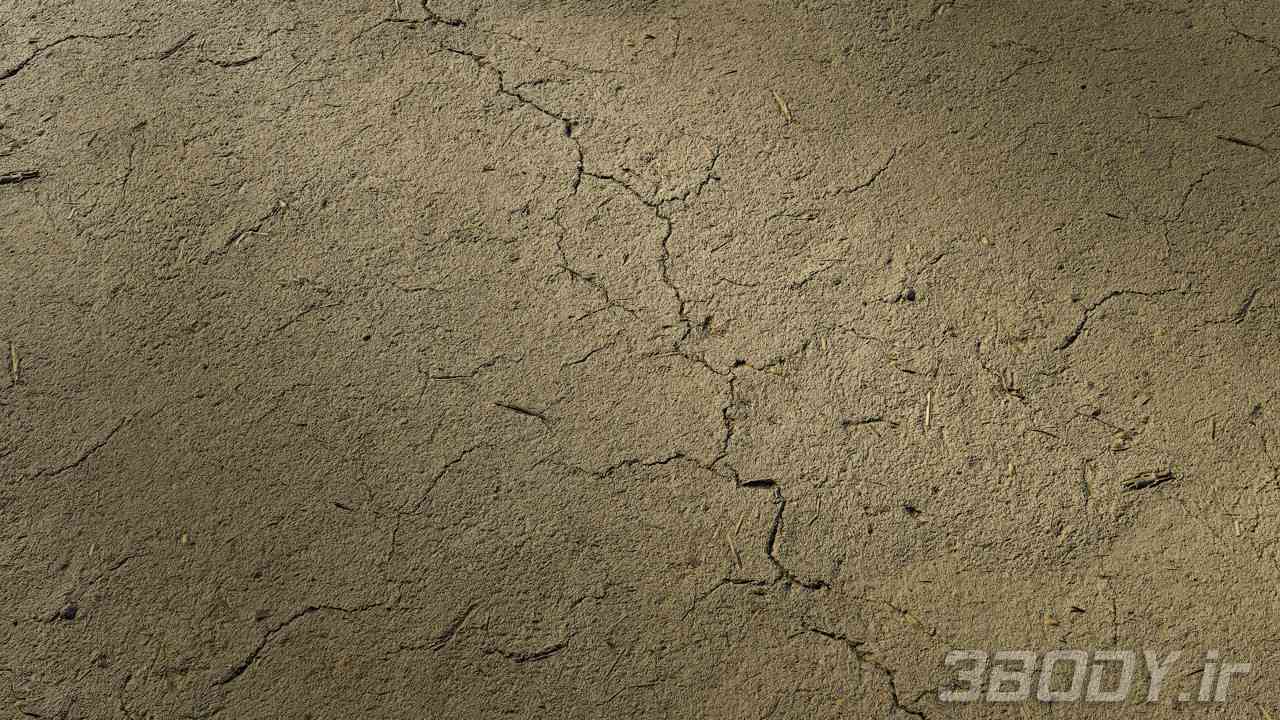 متریال خاک cracked soil عکس 1